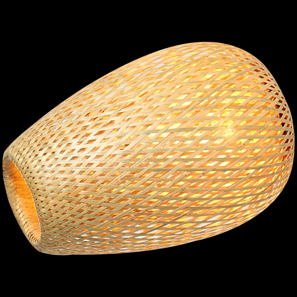 Bamboo Lampshade Household Woven Pendant Light Hanging Cover Shades Restaurant Rustic Style
Bamboo Lampshade Household Woven Pendant Light Hanging Cover Shades Restaurant Rustic Style
