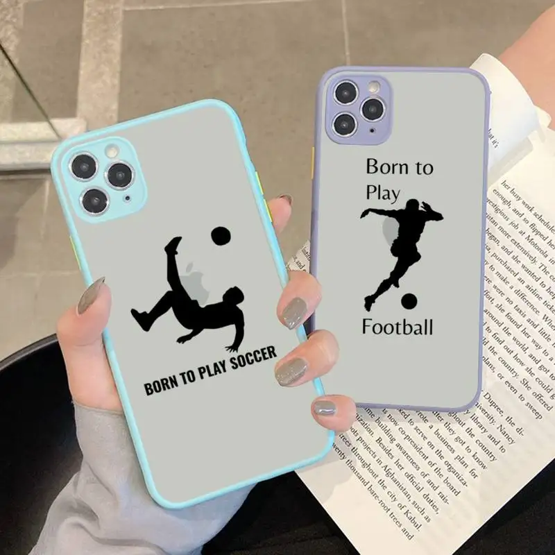 PlaySoccer Phone Case for iPhone X XR XS 7 8 Plus 11 12 13 pro MAX 13mini Translucent Matte Case
PlaySoccer Phone Case for iPhone X XR XS 7 8 Plus 11 12 13 pro MAX 13mini Translucent Matte Case