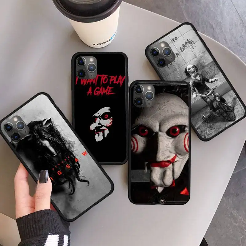 SAW famous Horrible movie Phone Case For iphone 12 11 13 7 8 6 s plus x xs xr pro max mini
SAW famous Horrible movie Phone Case For iphone 12 11 13 7 8 6 s plus x xs xr pro max mini