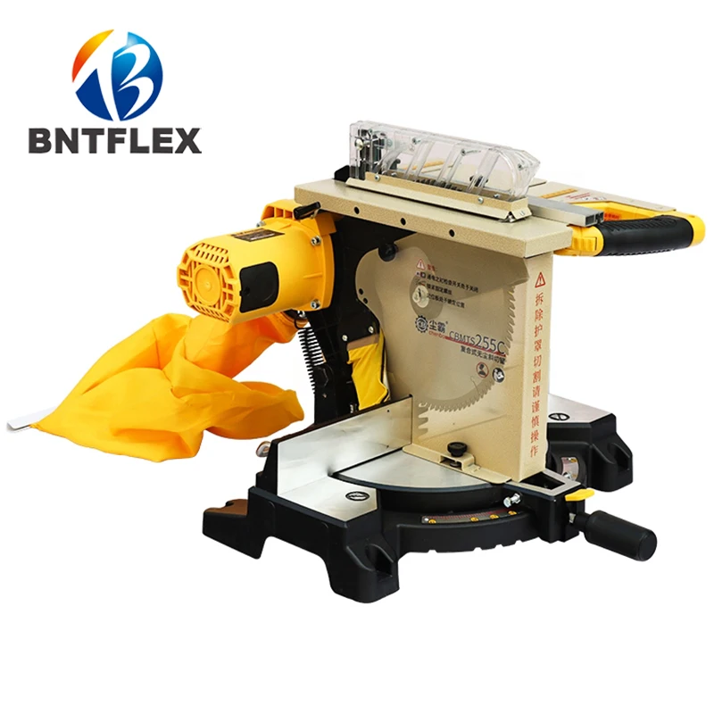 Dust-free compound miter saw, sliding table, integrated multifunctional cutting and corner woodworking aluminum machine
Dust-free compound miter saw, sliding table, integrated multifunctional cutting and corner woodworking aluminum machine