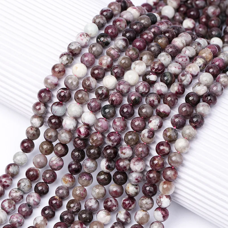 Natural gemstone plum tourmaline round beads jewelry loose beads bracelet beads jewelry vintage beads
Natural gemstone plum tourmaline round beads jewelry loose beads bracelet beads jewelry vintage beads