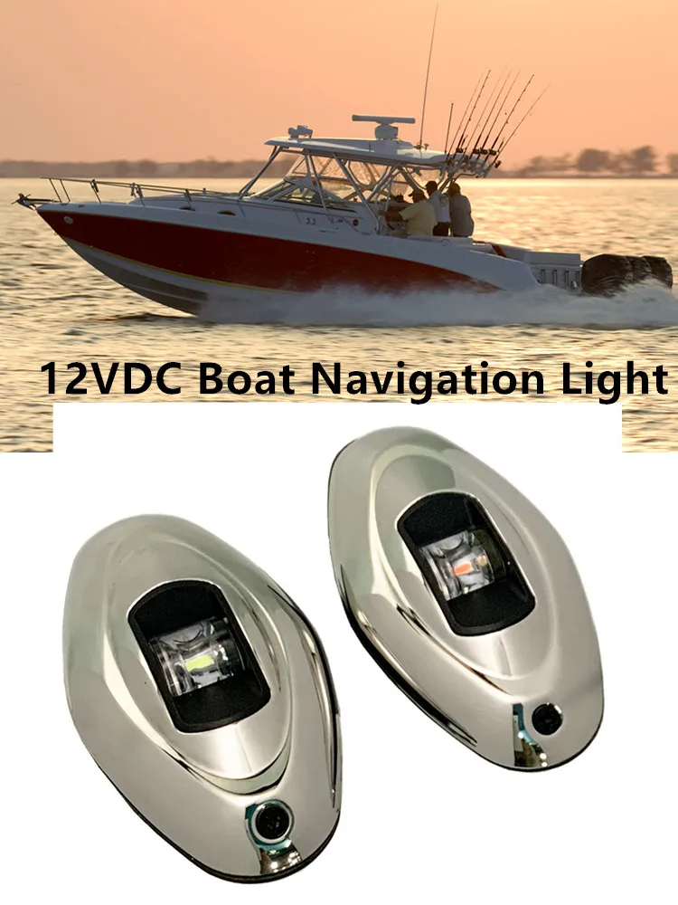 1 Pair LED Red+Green Flush Mount Marine Boat RV LED Side Navigation Lights Tsainless Steel Waterproof For Boat Side Mount Light
1 Pair LED Red+Green Flush Mount Marine Boat RV LED Side Navigation Lights Tsainless Steel Waterproof For Boat Side Mount Light