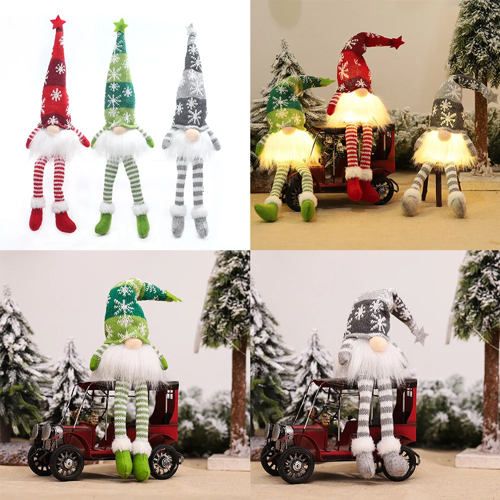 Christmas Gnomes Plush Elf Dwarf Doll Lights Decoration Christmas Tree Hanging Ornaments For Home Merry Party Festive Decor
Christmas Gnomes Plush Elf Dwarf Doll Lights Decoration Christmas Tree Hanging Ornaments For Home Merry Party Festive Decor