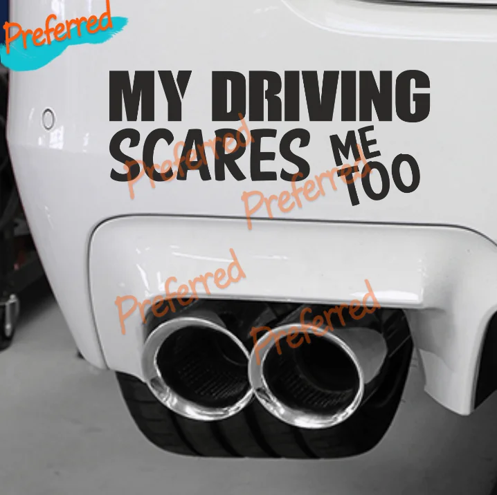 My Driving Scares Me Too Funny Car Decal Vinyl Sticker Window or Bumper Max Car Die-Cut Waterproof PVC
My Driving Scares Me Too Funny Car Decal Vinyl Sticker Window or Bumper Max Car Die-Cut Waterproof PVC