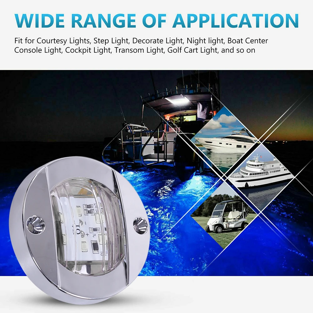 1/4PC DC 12V Waterproof RV Marine Boat yacht accessories Transom 6LED Stern Light Round ABS Cold White LED Tail Lamp boat light
1/4PC DC 12V Waterproof RV Marine Boat yacht accessories Transom 6LED Stern Light Round ABS Cold White LED Tail Lamp boat light