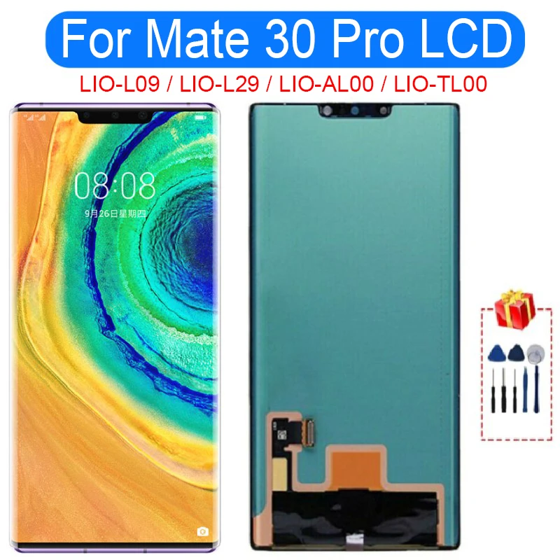 Original 6.53" For Huawei Mate 30 Pro LCD LIO-L09 LIO-L29 Display Touch Screen Digitizer Assembly For Huawei LIO-AL00 LIO-TL00
Original 6.53" For Huawei Mate 30 Pro LCD LIO-L09 LIO-L29 Display Touch Screen Digitizer Assembly For Huawei LIO-AL00 LIO-TL00