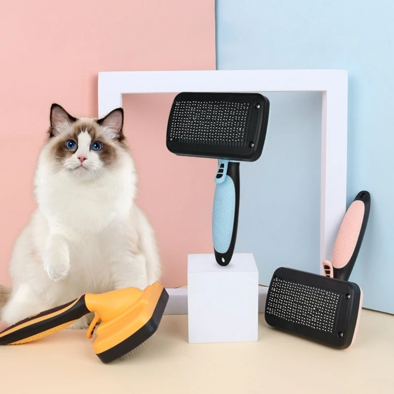 Щетка для чистки волос с противоскользящей ручкой, щетка для ухода за свободным мехом
Щетка для чистки волос с противоскользящей ручкой, щетка для ухода за свободным мехом