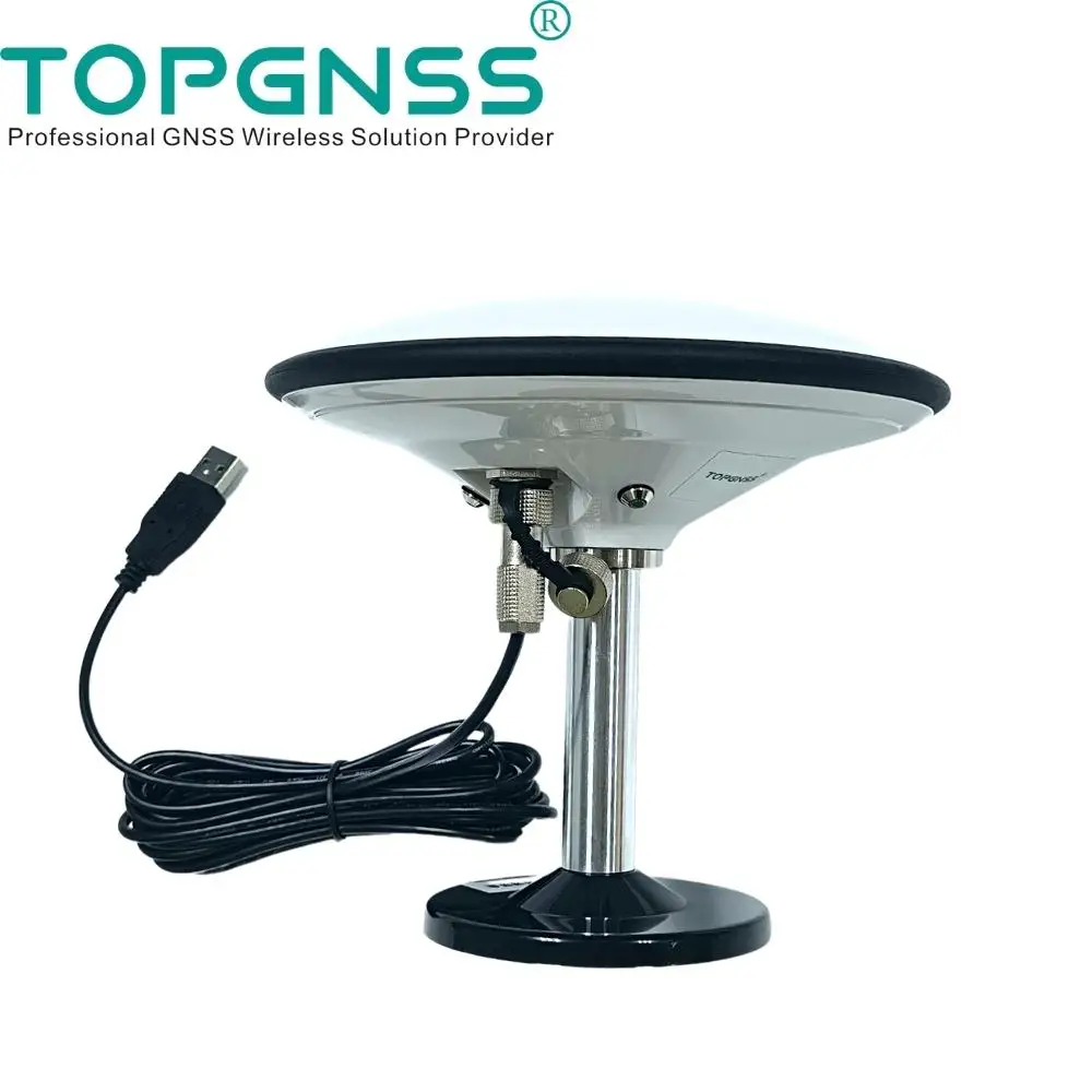 USB-приемник TOPGNSS с Bluetooth, антенный модуль RTK Rover GNSS GPS GLONASS GALILEO RTCM3.3 NMEA0183, кабель 3 метра TOP168
USB-приемник TOPGNSS с Bluetooth, антенный модуль RTK Rover GNSS GPS GLONASS GALILEO RTCM3.3 NMEA0183, кабель 3 метра TOP168
