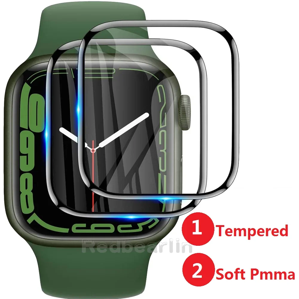 100 шт. закаленное стекло для защиты экрана для Apple Watch 7 6 SE 5 4 8 40 мм 41 мм 42 мм 44 мм 45 мм 38 мм 49 мм мягкая ПММА пленка
100 шт. закаленное стекло для защиты экрана для Apple Watch 7 6 SE 5 4 8 40 мм 41 мм 42 мм 44 мм 45 мм 38 мм 49 мм мягкая ПММА пленка