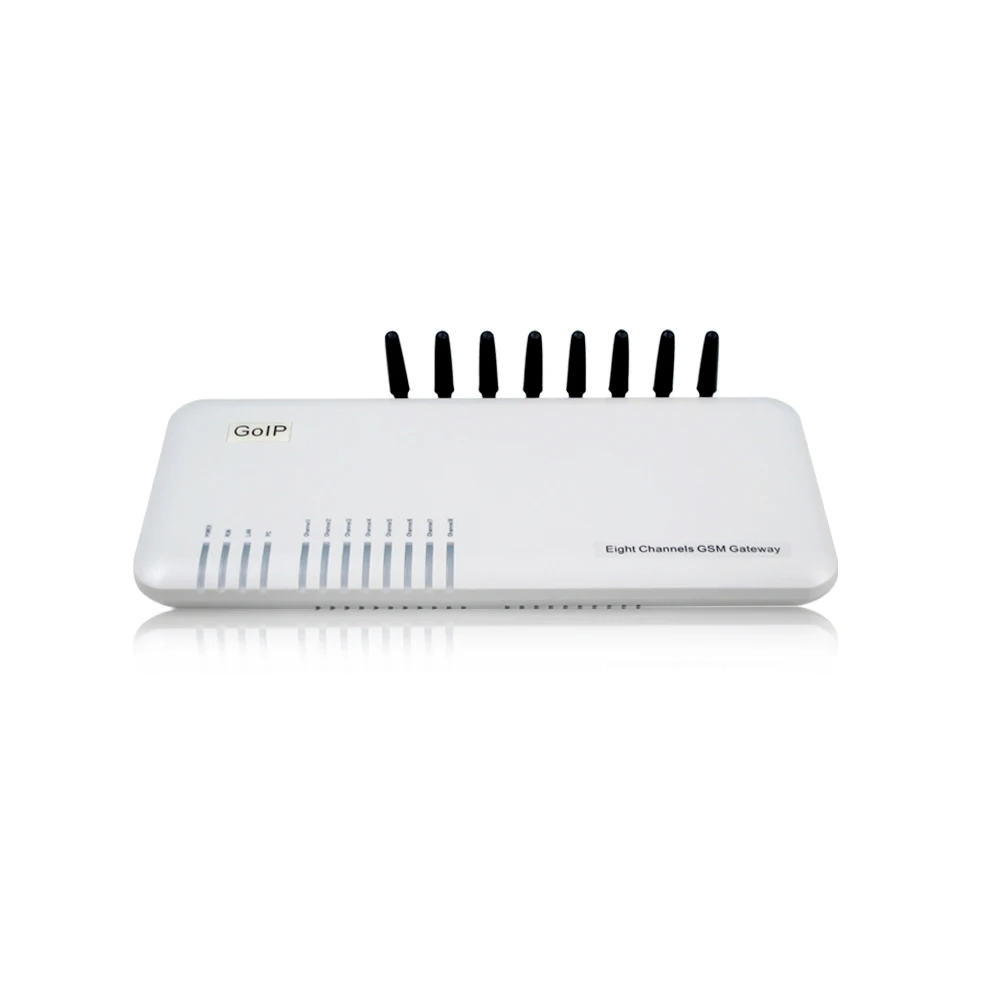 Hot selling 8 Port 8 SIM GOIP 2G/3G/4G Gateway for VoIP Termination Business simbox gsm voip gateway
Hot selling 8 Port 8 SIM GOIP 2G/3G/4G Gateway for VoIP Termination Business simbox gsm voip gateway
