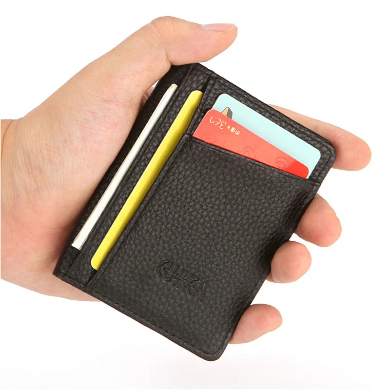 Super Slim Soft Wallet Leather Mini Credit Card Holder Wallets Purse Thin Small Card Holders Men Wallet
Super Slim Soft Wallet Leather Mini Credit Card Holder Wallets Purse Thin Small Card Holders Men Wallet