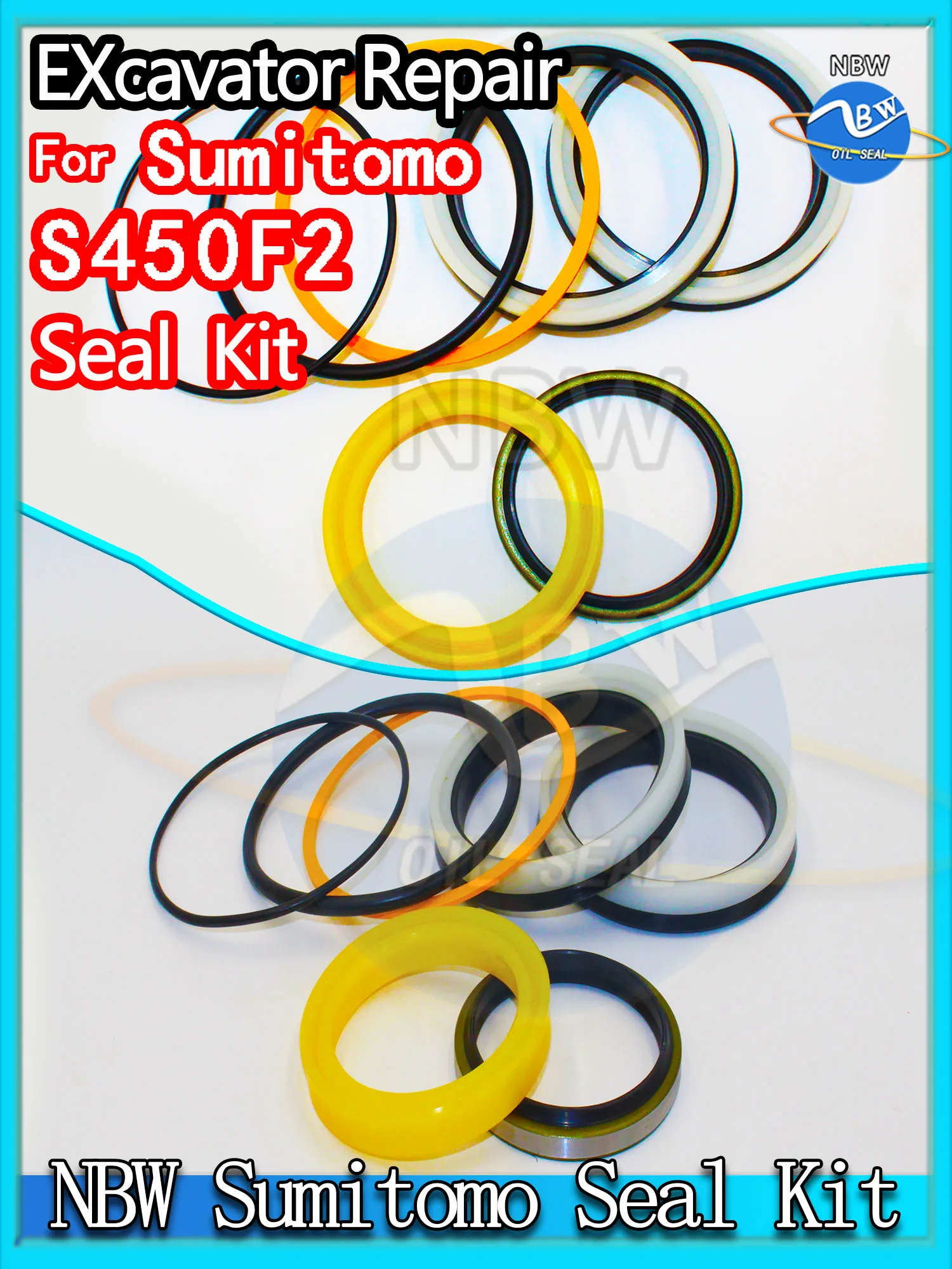 For Sumitomo S450F2 Excavator Oil Seal Kit High Quality Repair Parts MOTOR Piston Rod Shaft Replacement Dust Bushing Control
For Sumitomo S450F2 Excavator Oil Seal Kit High Quality Repair Parts MOTOR Piston Rod Shaft Replacement Dust Bushing Control