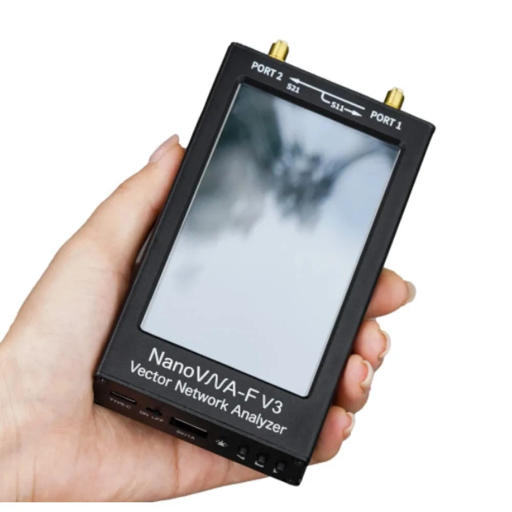Network Analyzer Power Meter NanoVNA-F-V3 Machine 3.6V Battery Analyzer Battery Current Digital Display EU Plug
Network Analyzer Power Meter NanoVNA-F-V3 Machine 3.6V Battery Analyzer Battery Current Digital Display EU Plug