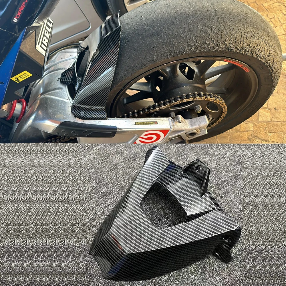 

Motorcycle Rear Wheel Hugger Fender Mudguard Cover Fairing For BMW S1000RR S1000R 2009 - 2018 2017 2016 2015 2014 Carbon Black