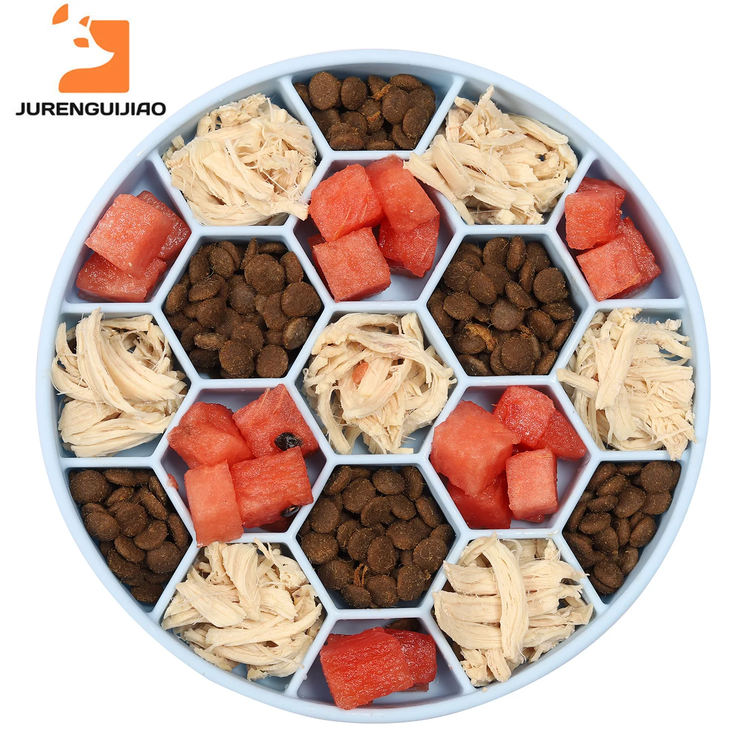 Silicone Pet Slow Food Bowl Multi-grid Anti-choking Bowl Non-slip Suction Cup Dog Bowl
Silicone Pet Slow Food Bowl Multi-grid Anti-choking Bowl Non-slip Suction Cup Dog Bowl