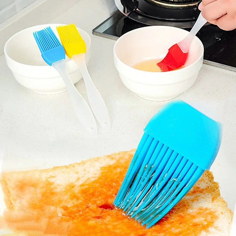 Outdoor Barbecue Portable Silicone Barbecue Brush Baking Tool Pan Oil Brush High Temperature Safe Tasteless Kitchen Seasoning
Outdoor Barbecue Portable Silicone Barbecue Brush Baking Tool Pan Oil Brush High Temperature Safe Tasteless Kitchen Seasoning
