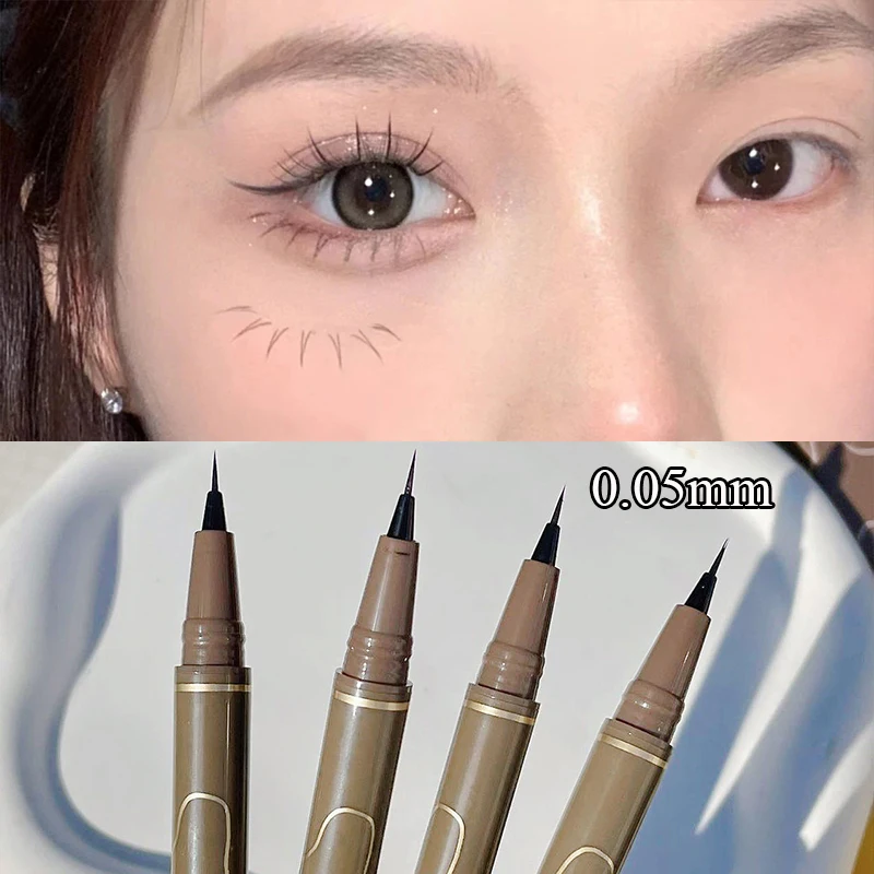 Ultra-fine Liquid Lying Silkworm Pen Matte Shadow Brown Black Eyeliner Pencil Smooth Lasting Eye Makeup Waterproof Beauty
Ultra-fine Liquid Lying Silkworm Pen Matte Shadow Brown Black Eyeliner Pencil Smooth Lasting Eye Makeup Waterproof Beauty