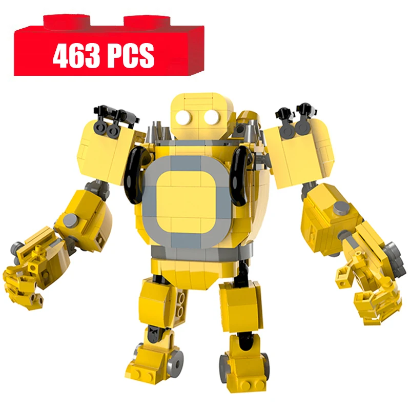 Game Character Yellow Hook Robot Building Blocks Sets Game Tank Body Shield Warrior Bricks Toys for Children Gifts
Game Character Yellow Hook Robot Building Blocks Sets Game Tank Body Shield Warrior Bricks Toys for Children Gifts