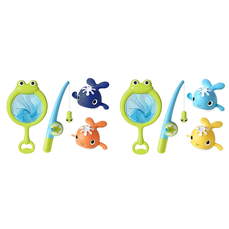 2Set Bath Toys Magnetic Fishing Games Wind-Up Swimming Whales Water Table Pool Bath Fun Time Bathtub Tub Toy 1 & 2
2Set Bath Toys Magnetic Fishing Games Wind-Up Swimming Whales Water Table Pool Bath Fun Time Bathtub Tub Toy 1 & 2