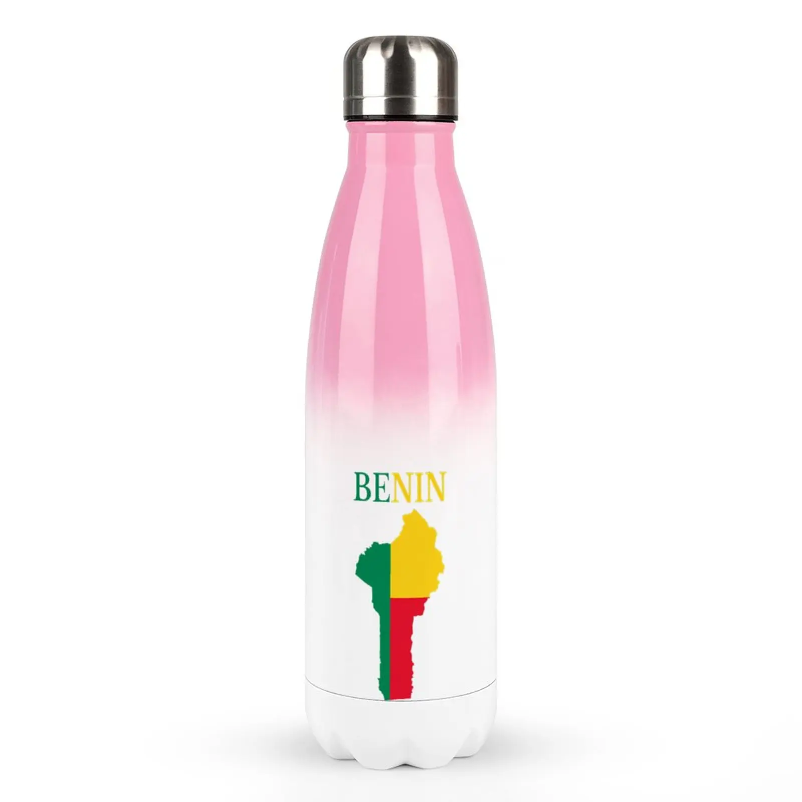 Stainless Steel Water Bottles Gradient Effect Cup Benin Map Flag Premium Funny Novelty Kettle Multi-function Cups Thermos Flas 
Stainless Steel Water Bottles Gradient Effect Cup Benin Map Flag Premium Funny Novelty Kettle Multi-function Cups Thermos Flas