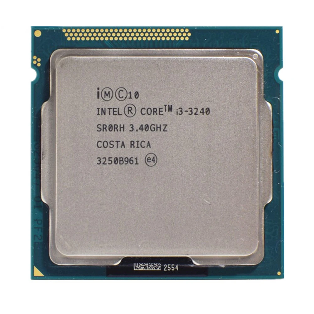 

Intel Core i3-3240 i3 3240 3.4 GHz Dual-Core CPU Processor 3M 55W LGA 1155 10pcs/Lot
