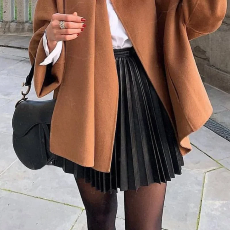 Spring New Fashion Black Khaki Women Pleated Skirt A-line High Street Sexy Mini Skirt 2021 Autumn High Waist Short Skirts Female
Spring New Fashion Black Khaki Women Pleated Skirt A-line High Street Sexy Mini Skirt 2021 Autumn High Waist Short Skirts Female