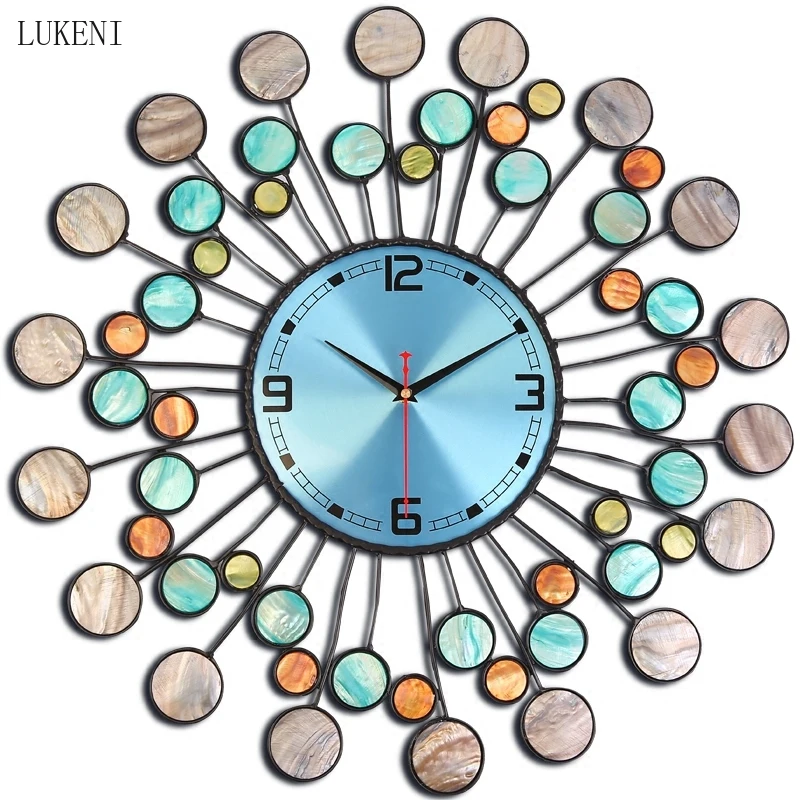 

Часы, часы, настенные часы, гостиной, спальни, скандинавские личные креативные модные бытовые трендовые атмосферные настенные часы