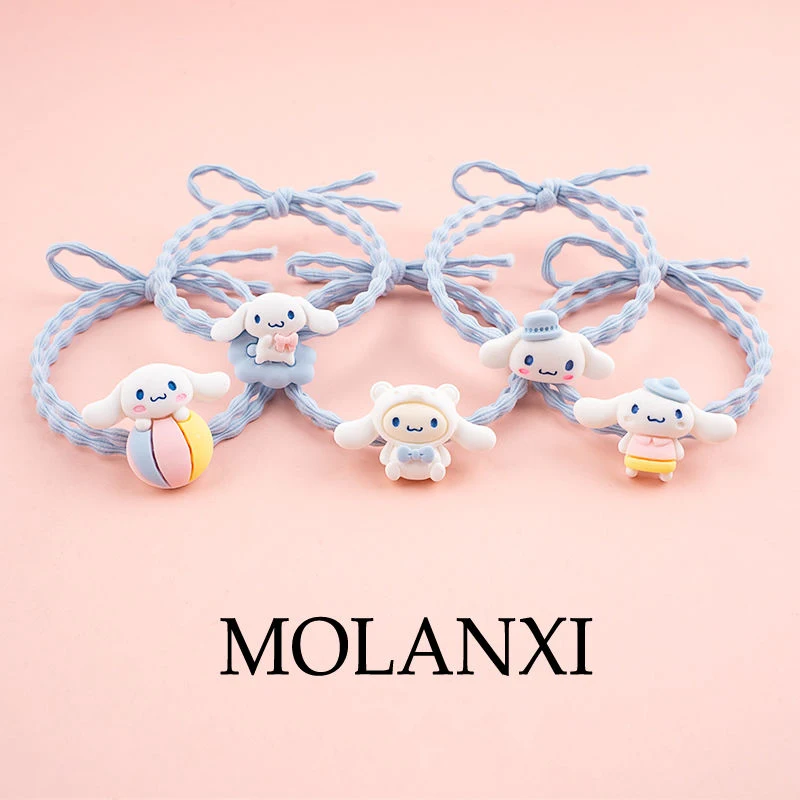 Sanrioed Cute Cinnamoroll Korean Version of Simple Hair Ring Cartoon Head Rope Hair Accessories Small Lovely Rubber Band Girls
Sanrioed Cute Cinnamoroll Korean Version of Simple Hair Ring Cartoon Head Rope Hair Accessories Small Lovely Rubber Band Girls
