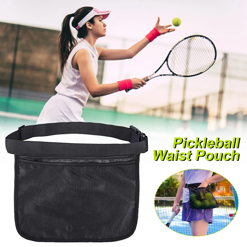 Tennis Ball Carry Bag Large Capacity Zipper Tennis Ball Storage Waist Bag for Outdoor Sport Mobile Phone Holder Mesh Pouch
Tennis Ball Carry Bag Large Capacity Zipper Tennis Ball Storage Waist Bag for Outdoor Sport Mobile Phone Holder Mesh Pouch