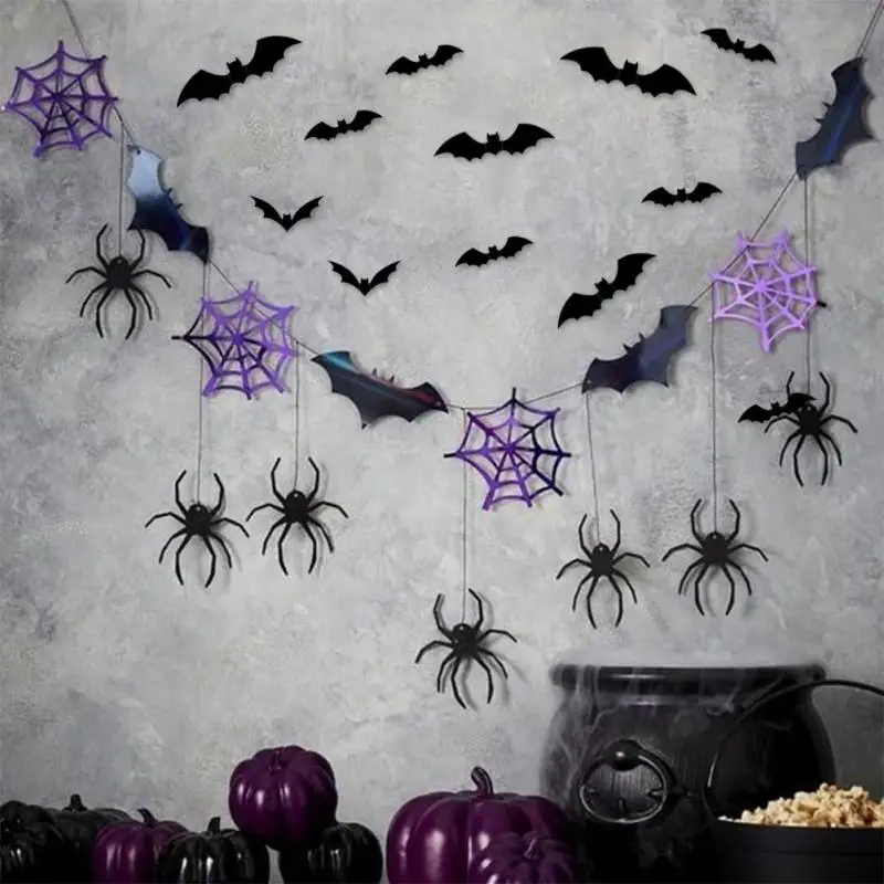 24/48PCS Halloween 3D Black Bat Wall Stickers PVC Halloween Horror Bats Removable Stickers For Home Party Bar Decor Props
24/48PCS Halloween 3D Black Bat Wall Stickers PVC Halloween Horror Bats Removable Stickers For Home Party Bar Decor Props