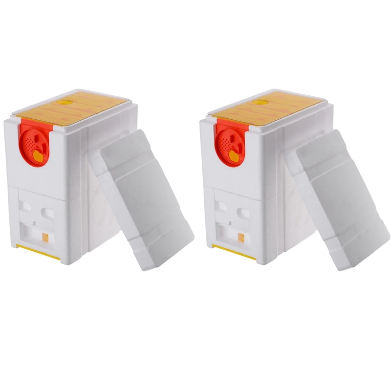 2X Honey Beehive Frames Beekeeping Box Bee Hive King Pollination Box Bee Mating Copulation Box Beekeeping Equipment
2X Honey Beehive Frames Beekeeping Box Bee Hive King Pollination Box Bee Mating Copulation Box Beekeeping Equipment