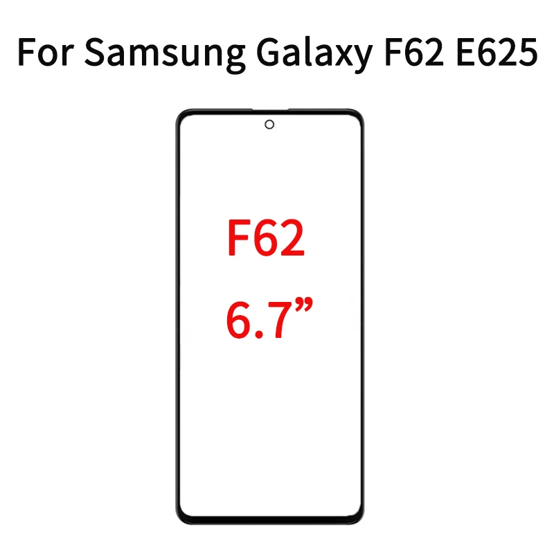 10 шт./лот для Samsung Galaxy F62 E625, сенсорный экран, передняя стеклянная панель, ЖК Внешний дисплей, объектив, фотография F62, переднее стекло с OCA
10 шт./лот для Samsung Galaxy F62 E625, сенсорный экран, передняя стеклянная панель, ЖК Внешний дисплей, объектив, фотография F62, переднее стекло с OCA