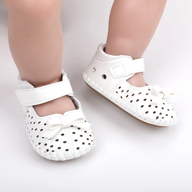 

Toddler Baby Girl Summer Shoes Breathable Anti-Slip Soft Sole Home Street Casual Cutout Sandal Shoes Children's First Walkers