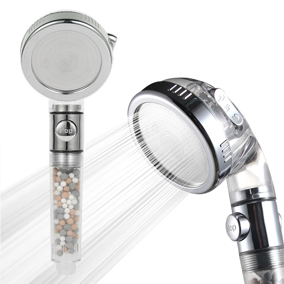3 Modes High Pressure Shower Head Filter Filtration Handheld Showerhead Water Saving Spray Ecowater Spa Shower Head
3 Modes High Pressure Shower Head Filter Filtration Handheld Showerhead Water Saving Spray Ecowater Spa Shower Head