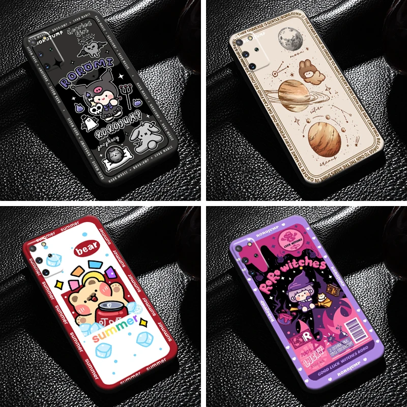 Cute Cartoon Bear For Samsung Galaxy S21 S20 Ultra S21 S20 Plus FE 5G Phone Case Back Funda Black Liquid Silicon Soft TPU
Cute Cartoon Bear For Samsung Galaxy S21 S20 Ultra S21 S20 Plus FE 5G Phone Case Back Funda Black Liquid Silicon Soft TPU