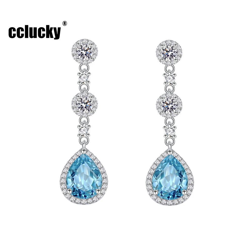 CC Lucky 2023 new S925 Sterling silver earrings 7 * 10 drop shaped synthetic blue topaz sapphire, earrings female European and n
CC Lucky 2023 new S925 Sterling silver earrings 7 * 10 drop shaped synthetic blue topaz sapphire, earrings female European and n