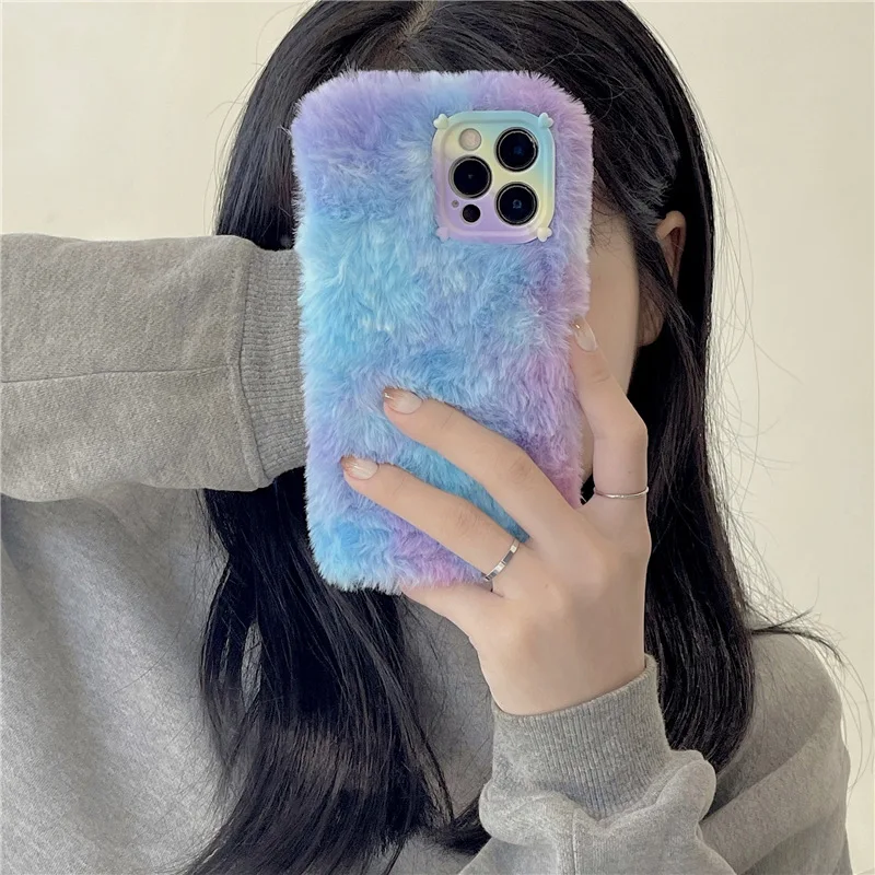 Cute Furry fluffy Warm Cases For iphone XR XS 11 12 13 Pro Max Soft Colorful Coque For Apple iphone 13 12 11 ProMax Lady Gift
Cute Furry fluffy Warm Cases For iphone XR XS 11 12 13 Pro Max Soft Colorful Coque For Apple iphone 13 12 11 ProMax Lady Gift