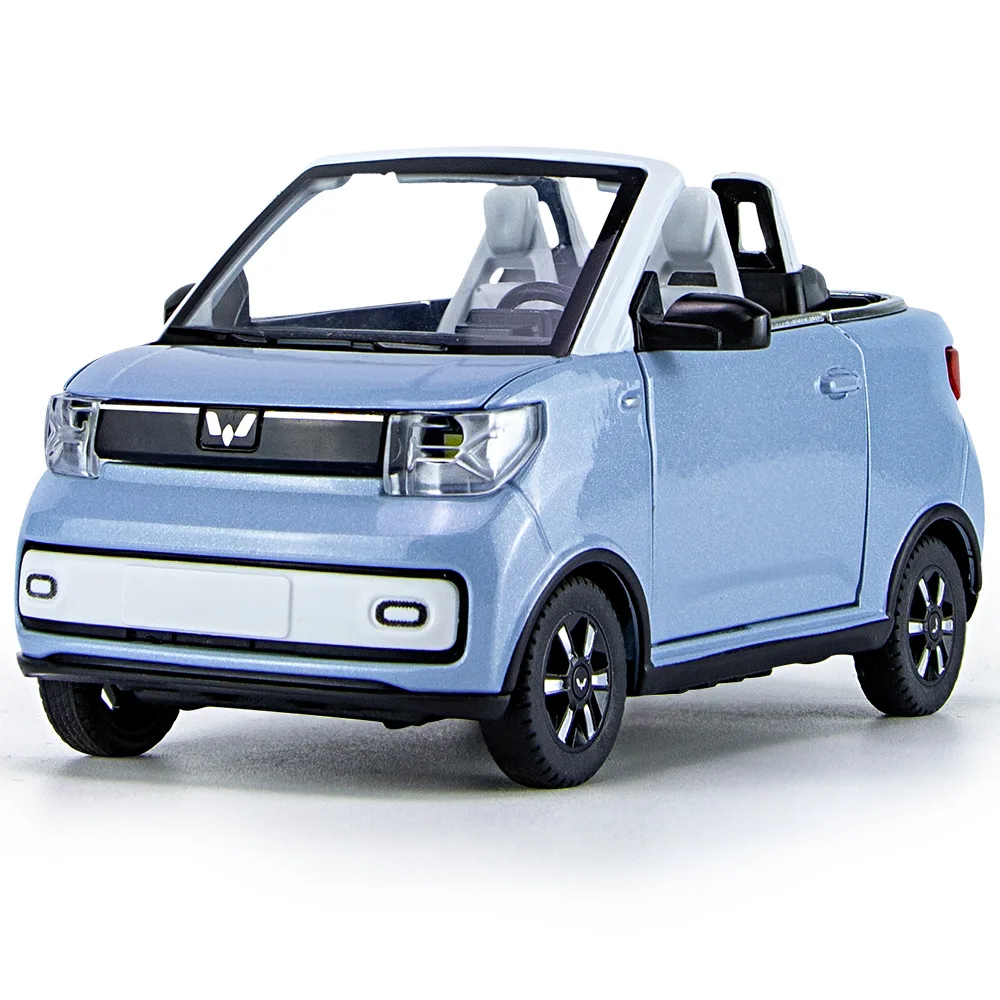 Мини-трансформер WULING HONGGUANG в масштабе 1:24, модель автомобиля из литого металлического сплава со светильник, коллекционная детская игрушка в подарок
Мини-трансформер WULING HONGGUANG в масштабе 1:24, модель автомобиля из литого металлического сплава со светильник, коллекционная детская игрушка в подарок