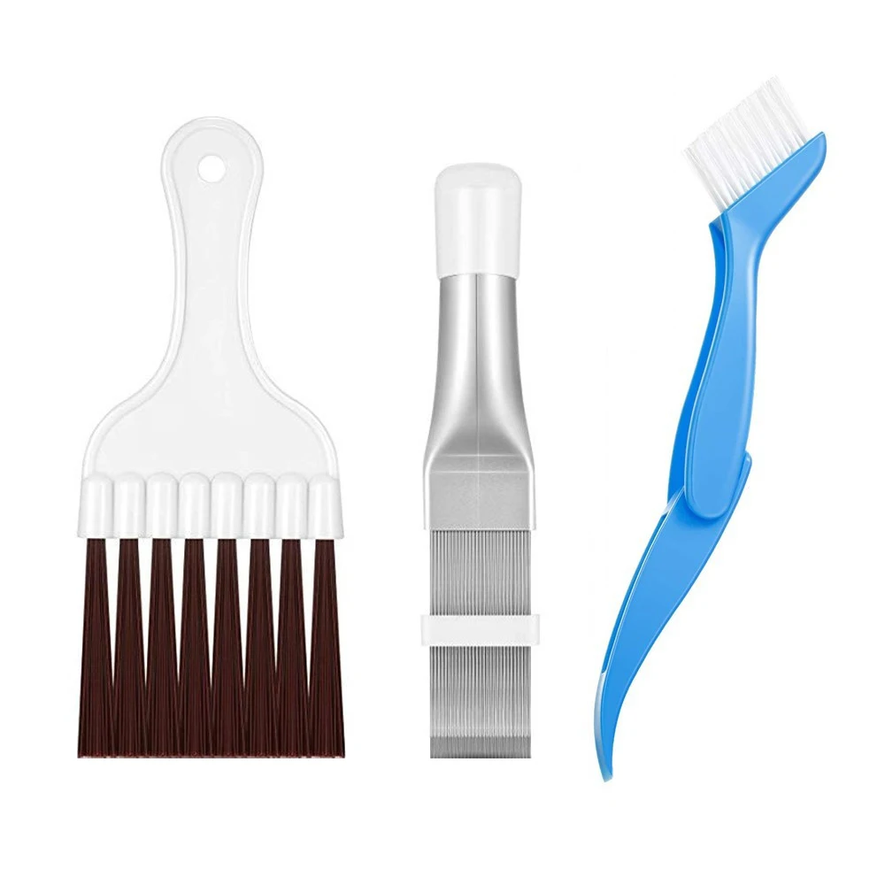3Pcs Air Conditioner Manual Cleaning Tool Stainless Steel Fin Comb Radiator Air Conditioner Condenser Cleaning Brush
3Pcs Air Conditioner Manual Cleaning Tool Stainless Steel Fin Comb Radiator Air Conditioner Condenser Cleaning Brush
