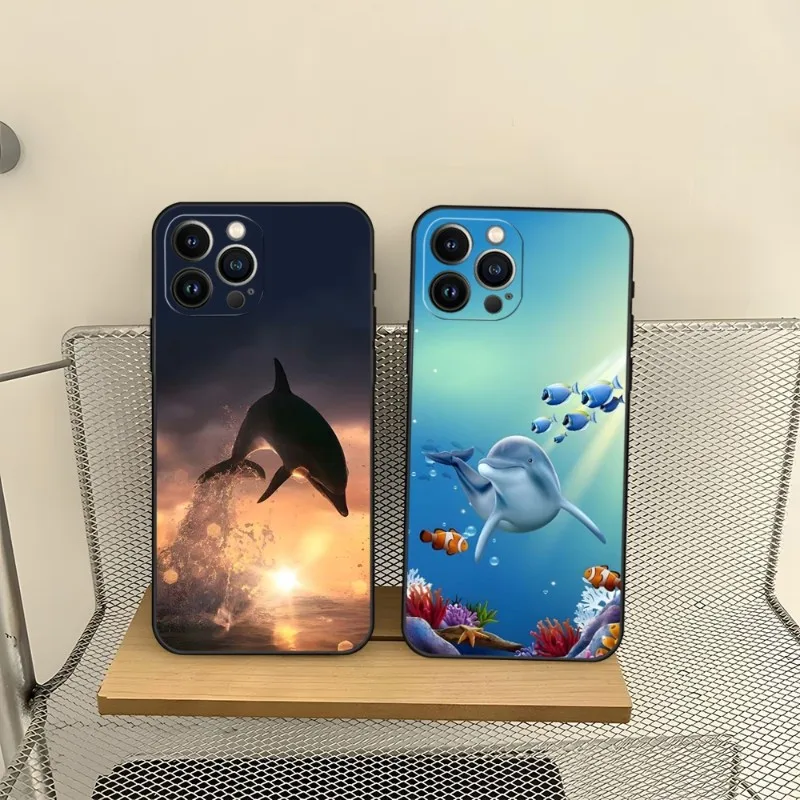 Sea Animal Cute Dolphin Phone Case For Iphone 11 Pro Max 12 Mini 13 14 X Xr Xs 6 6s 8 7 Plus Silicone Soft Back Cover
Sea Animal Cute Dolphin Phone Case For Iphone 11 Pro Max 12 Mini 13 14 X Xr Xs 6 6s 8 7 Plus Silicone Soft Back Cover
