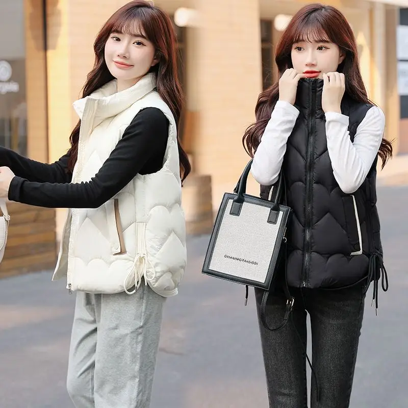 2021 New Autumn Winter Hot Selling Sleeveless Jacket Women's Fashion Casual Warm Womens Vest Female Coat V44
2021 New Autumn Winter Hot Selling Sleeveless Jacket Women's Fashion Casual Warm Womens Vest Female Coat V44