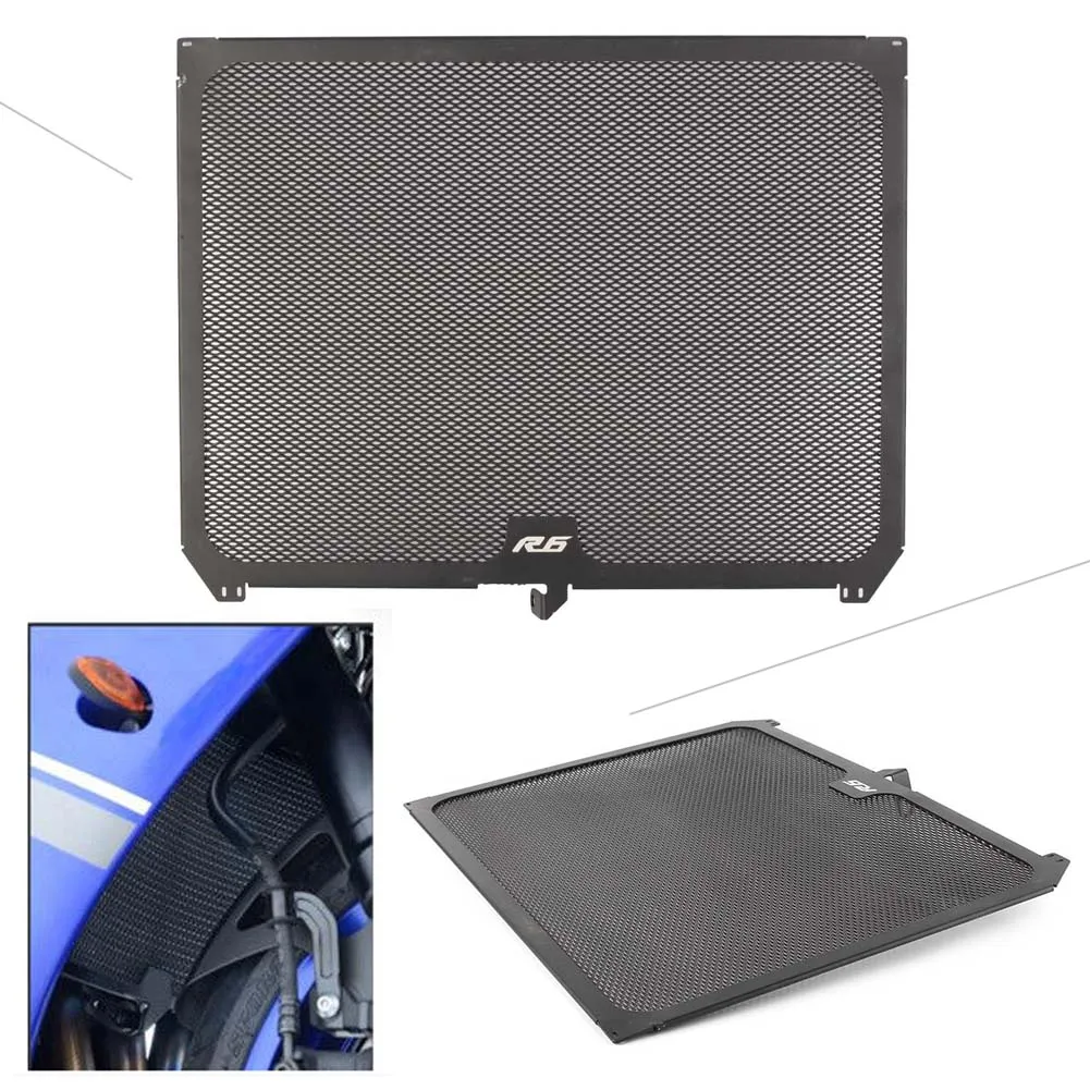 Motorcycle Radiator Grille Cover Guard Protector Grill For Yamaha YZF R6 2017 2018 / YZF-R6 17 18 CNC Aluminum
Motorcycle Radiator Grille Cover Guard Protector Grill For Yamaha YZF R6 2017 2018 / YZF-R6 17 18 CNC Aluminum
