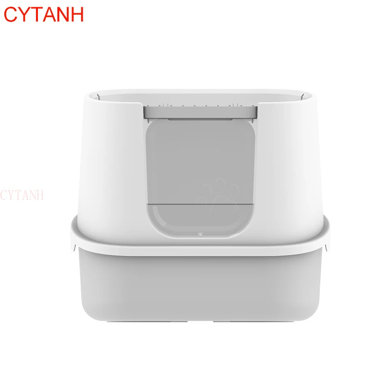 Pet Litter Box Fully Enclosed Spillproof Cat Toilet Deodorant Shovel Two-Way Large Capacity Cat Toilet Litter Sandbox Closed Box
Pet Litter Box Fully Enclosed Spillproof Cat Toilet Deodorant Shovel Two-Way Large Capacity Cat Toilet Litter Sandbox Closed Box