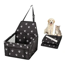 Dog Carrier Basket Breathable Vehicle Pet Car Safety Mesh Bag Mini Foldable Puppy Cat Package Stable Pet Car Seat Cushion