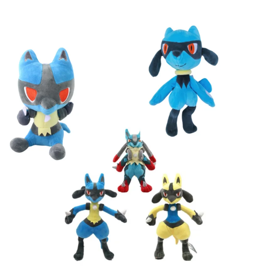 Плюшевые игрушки Pokemon Lucario Kawaii Мультфильм синий желтый люкарио Плюшевая Кукла Мягкая кукла подарок на день рождения для детей
Плюшевые игрушки Pokemon Lucario Kawaii Мультфильм синий желтый люкарио Плюшевая Кукла Мягкая кукла подарок на день рождения для детей