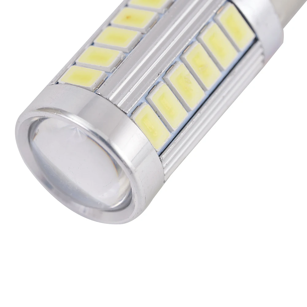 2 PCS Car LED Reversing Light 6500K Car DRL Light Bulb White LED BA15S P21W 1156 33-SMD 5630 12V Daytime Running Signal Light
2 PCS Car LED Reversing Light 6500K Car DRL Light Bulb White LED BA15S P21W 1156 33-SMD 5630 12V Daytime Running Signal Light