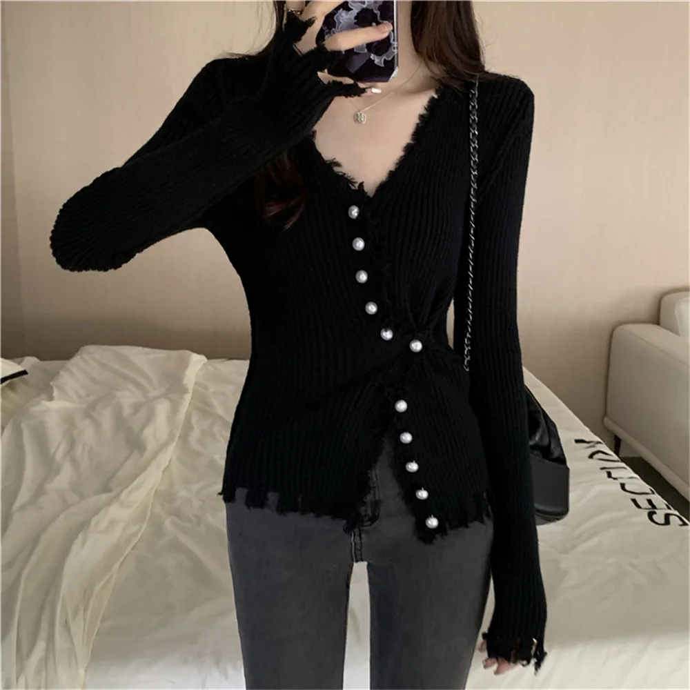 HziriP Close Waist Sweaters Spring Women Cardigans Slim-Fit Chic V-Neck Full Sleeve Office Lady Mujer Solid New Casual Knitted
HziriP Close Waist Sweaters Spring Women Cardigans Slim-Fit Chic V-Neck Full Sleeve Office Lady Mujer Solid New Casual Knitted