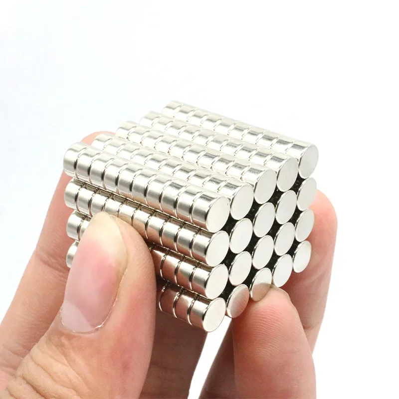 

Круглые неодимовые магниты NdFeB 300 шт., 6x3 мм, редкоземельные магниты N35, магниты на холодильник, маленькие imanes, постоянный магнитный диск