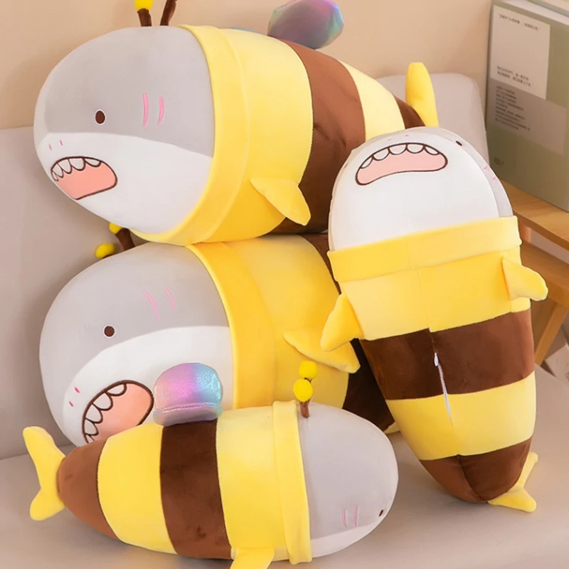 28-70cm Shark Bee Doll Shark Hug Pillow Kawaii Action Figure Plush Toy Doll Sleeping Hug Kid Birthday Gift Funny Throw Pillows
28-70cm Shark Bee Doll Shark Hug Pillow Kawaii Action Figure Plush Toy Doll Sleeping Hug Kid Birthday Gift Funny Throw Pillows