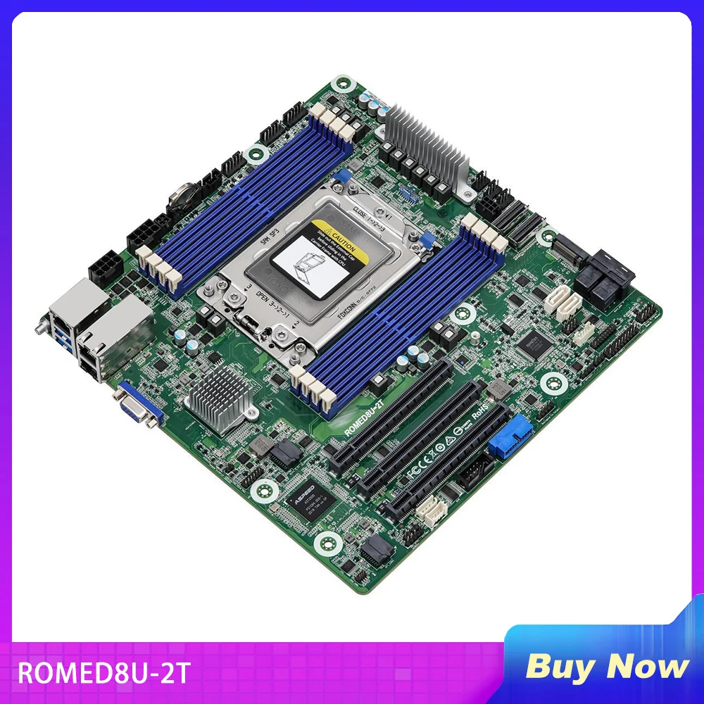 ROMED8U-2T For Asrock Server Workstation Motherboard LGA4094 Support For EPYC 7003 7002 Series Processors
ROMED8U-2T For Asrock Server Workstation Motherboard LGA4094 Support For EPYC 7003 7002 Series Processors